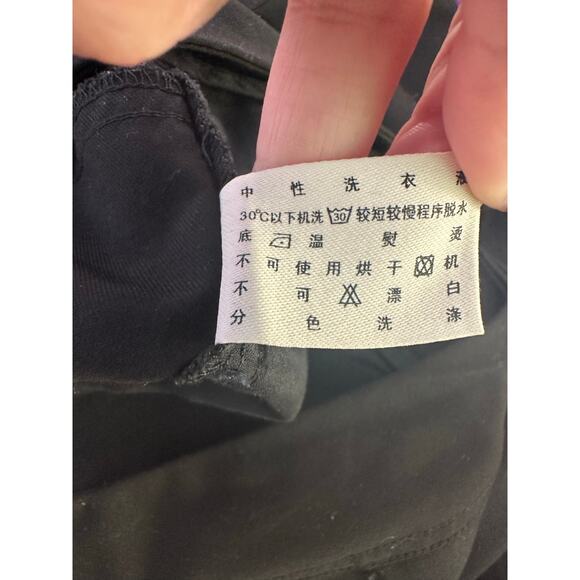 Amy Winehouse 1313 black high waisted wide leg pants size Small - Picture 5 of 9